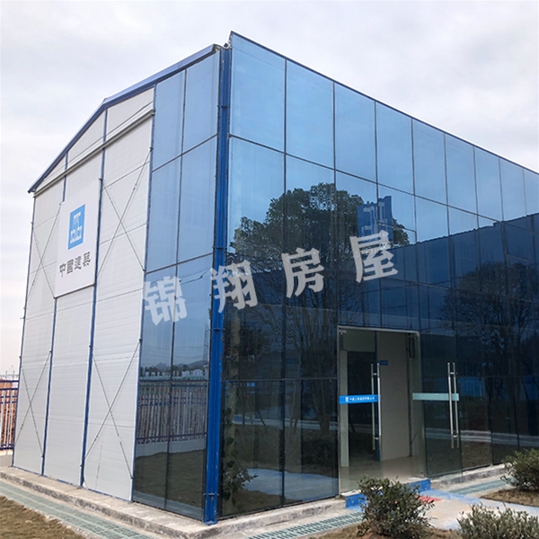 封闭走道带幕墙K式房